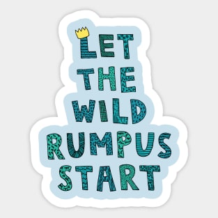Wild Rumpus Sticker